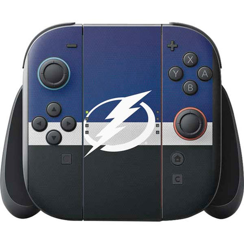 NHL Tampa Bay Lightning Alternate Jersey Nintendo Switch 2 (2025) with Joy-Con Skin